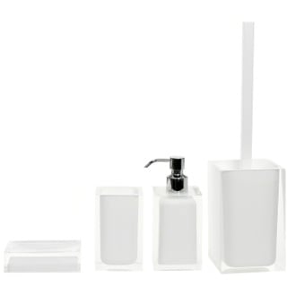 White Accessory Set of Thermoplastic Resins Gedy RA100-02